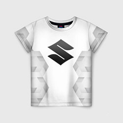 Футболка детская Suzuki white poly, цвет: 3D-принт