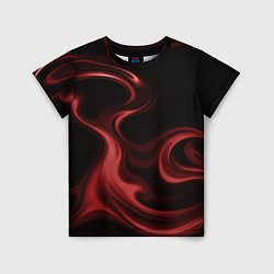 Футболка детская Color red, цвет: 3D-принт