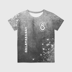 Футболка детская Galatasaray - grey gradient вертикально, цвет: 3D-принт