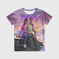 Футболка детская Gta 6 - new story, цвет: 3D-принт