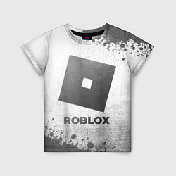 Футболка детская Roblox - white gradient, цвет: 3D-принт