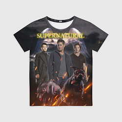 Футболка детская Supernatural - true hunters, цвет: 3D-принт