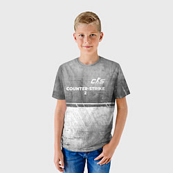 Футболка детская Counter-Strike 2 - grey gradient посередине, цвет: 3D-принт — фото 2