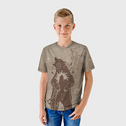 Футболка детская Медведь хранитель, цвет: 3D-принт — фото 2