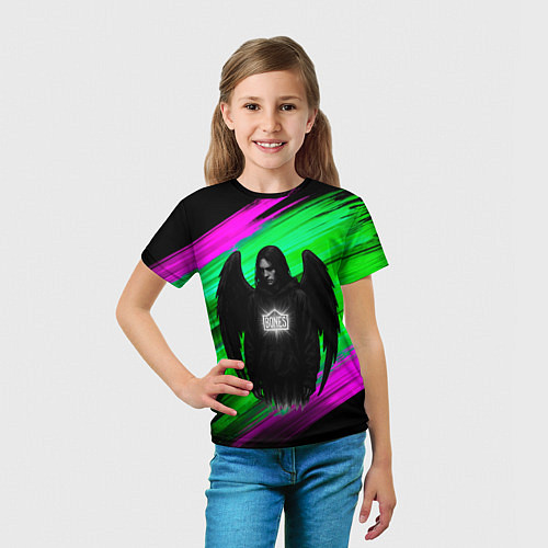 Детская футболка Bones падший ангел / 3D-принт – фото 5
