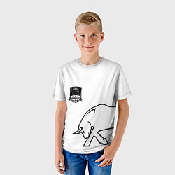 Футболка детская ФК Краснодар - бык, цвет: 3D-принт — фото 2