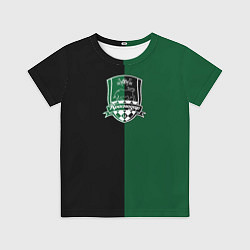 Футболка детская Смолов - ФК Краснодар, цвет: 3D-принт