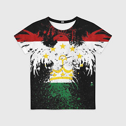 Футболка детская Таджикистан, цвет: 3D-принт