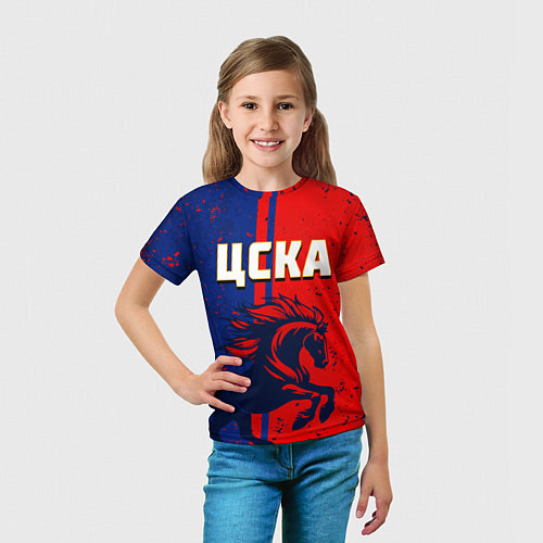 Детская футболка ФК ЦСКА 1911 / 3D-принт – фото 5
