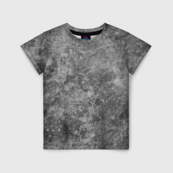 Футболка детская Абстракция - grey polished chip, цвет: 3D-принт
