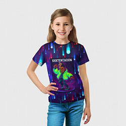 Футболка детская XXXTentacion танцор, цвет: 3D-принт — фото 2