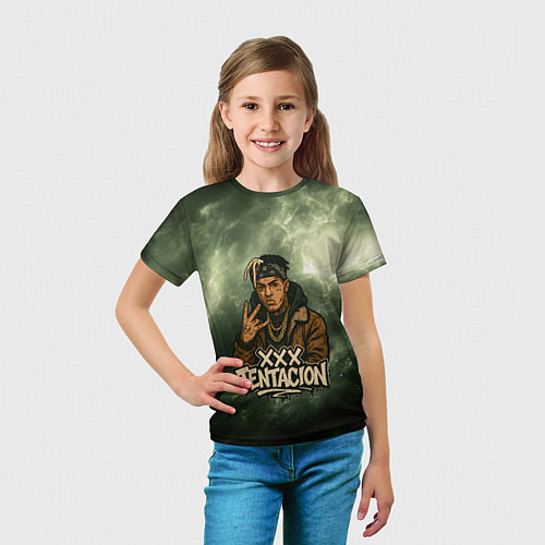 Детская футболка XXXTentacion anime / 3D-принт – фото 5