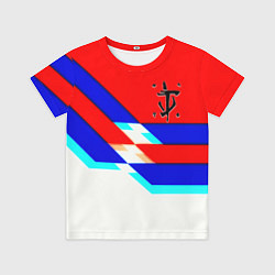 Футболка детская Doom geometry cyber sport, цвет: 3D-принт