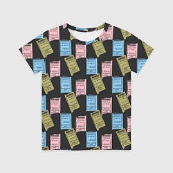 Футболка детская Советские билеты транспорта, цвет: 3D-принт