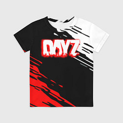 Футболка детская Dayz краски штрихи, цвет: 3D-принт