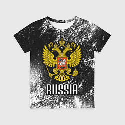 Футболка детская Герб России, цвет: 3D-принт