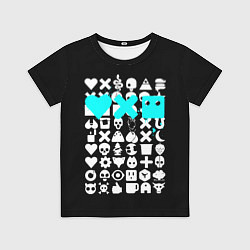 Футболка детская Love Death and Robots синий, цвет: 3D-принт
