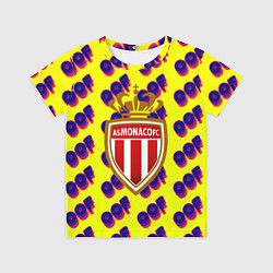 Футболка детская Monako off, цвет: 3D-принт