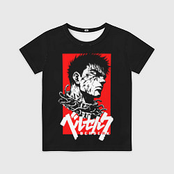 Футболка детская Берсерк аниме, цвет: 3D-принт