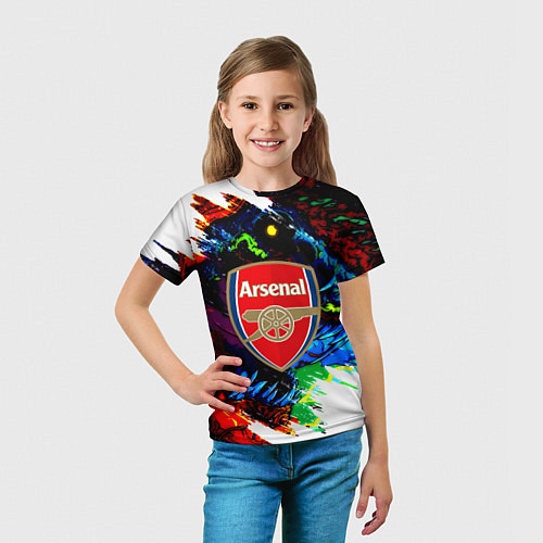 Детская футболка Arsenal monster / 3D-принт – фото 5