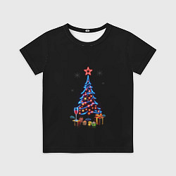 Футболка детская New year, цвет: 3D-принт