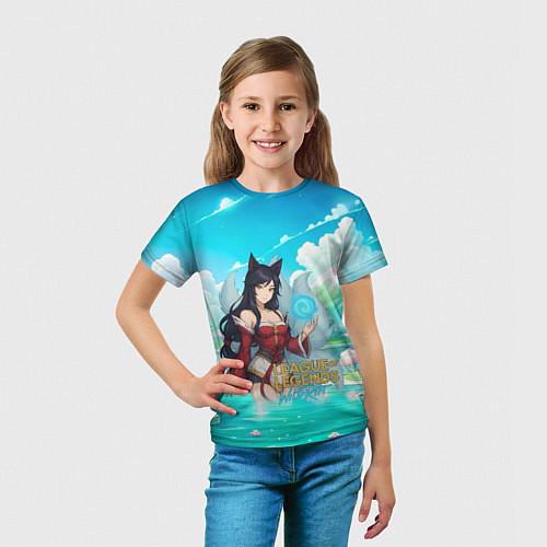 Детская футболка Ahri League of Legends / 3D-принт – фото 5