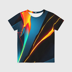 Футболка детская Multicoloured neon, цвет: 3D-принт