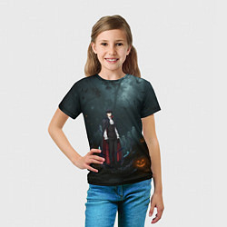 Футболка детская Вампир Сон Джин-Ву - Поднятие уровня в одиночку ан, цвет: 3D-принт — фото 2