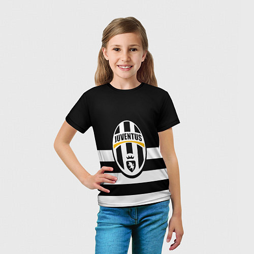 Детская футболка Juventus линии / 3D-принт – фото 5