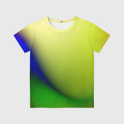 Футболка детская The color is multicolored, цвет: 3D-принт