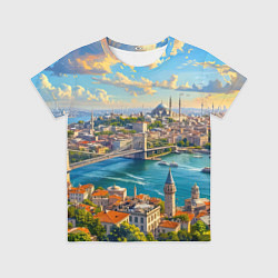 Детская футболка Сплетение эпох над Босфором
