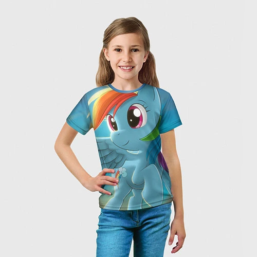 Детская футболка My littlle pony / 3D-принт – фото 5