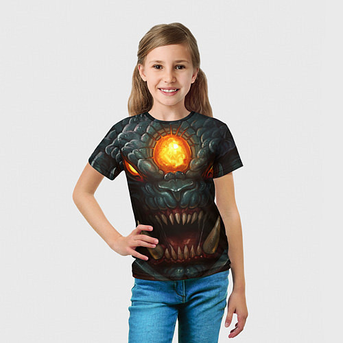 Детская футболка Roshan Rage / 3D-принт – фото 5