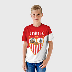 Футболка детская Sevilla FC, цвет: 3D-принт — фото 2