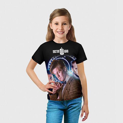 Детская футболка Одиннадцатый Доктор / 3D-принт – фото 5