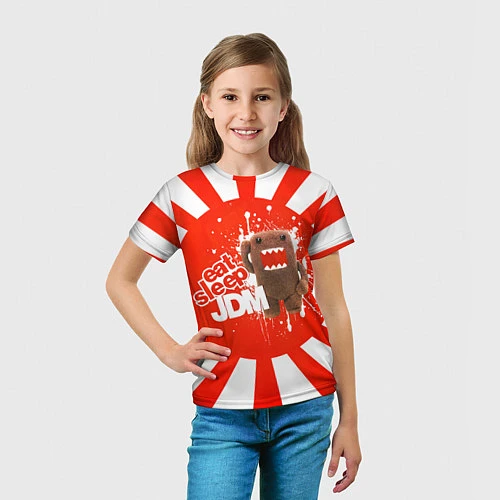 Детская футболка Domo jdm / 3D-принт – фото 5