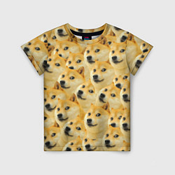 Футболка детская Doge, цвет: 3D-принт