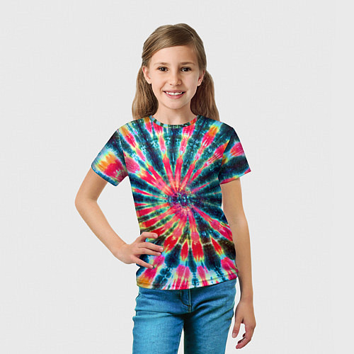 Детская футболка Tie dye / 3D-принт – фото 5
