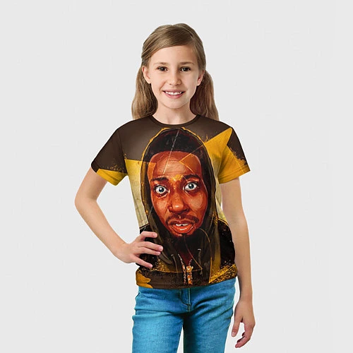 Детская футболка Wu-Tang Clan Face / 3D-принт – фото 5