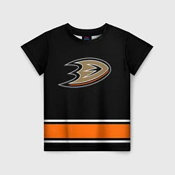 Футболка детская Anaheim Ducks Selanne, цвет: 3D-принт