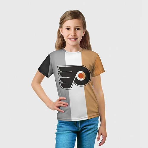 Детская футболка Philadelphia Flyers / 3D-принт – фото 5