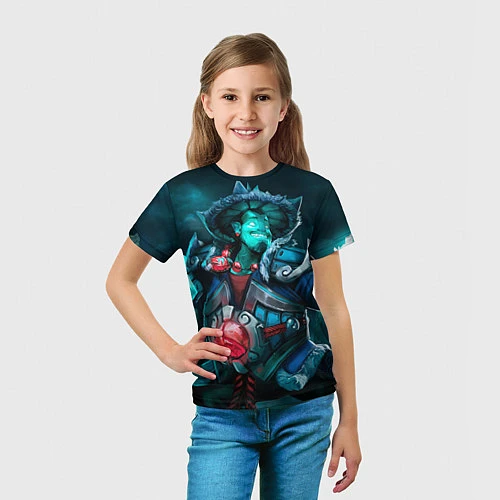 Детская футболка Storm Spirit / 3D-принт – фото 5