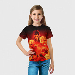 Футболка детская Big Bang: Flame Boys, цвет: 3D-принт — фото 2
