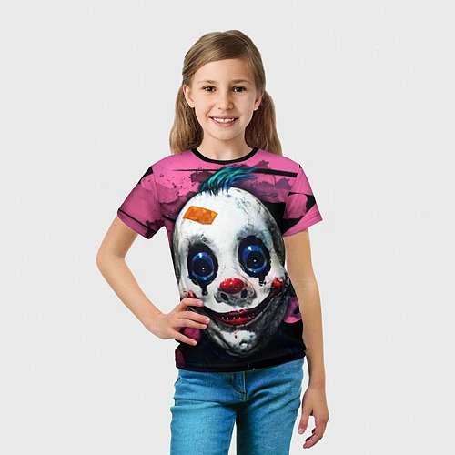 Детская футболка Клоун / 3D-принт – фото 5