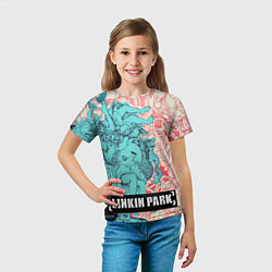 Футболка детская Linkin Park: Sky Girl, цвет: 3D-принт — фото 2
