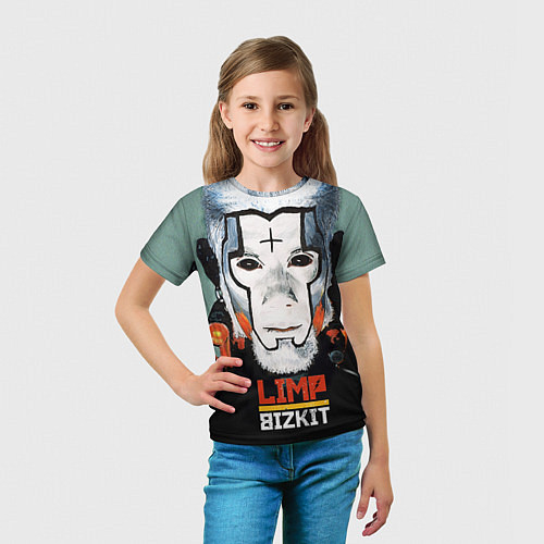 Детская футболка Limp Bizkit: Faith Face / 3D-принт – фото 5
