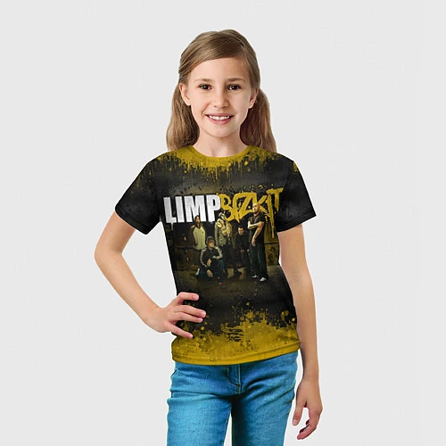 Детская футболка Limp Bizkit: Gold Street / 3D-принт – фото 5