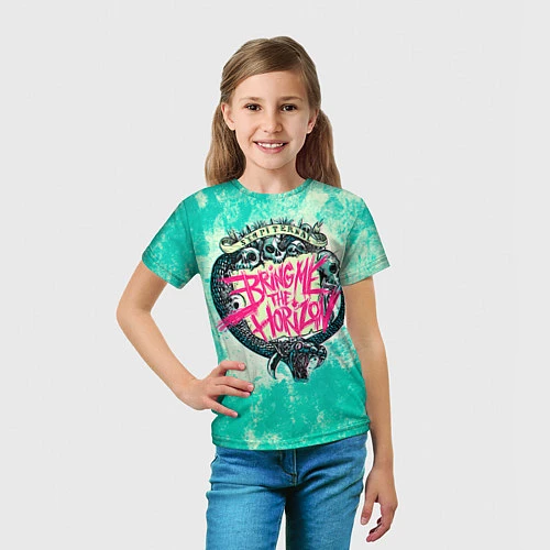 Детская футболка BMTH: Sempiternal / 3D-принт – фото 5