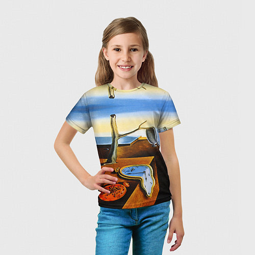 Детская футболка Постоянство Памяти / 3D-принт – фото 5