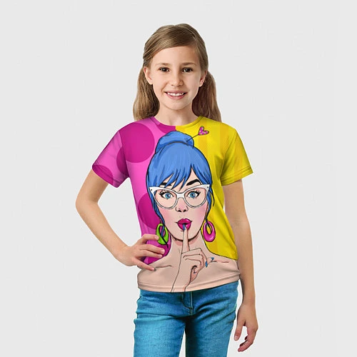 Детская футболка POP ART / 3D-принт – фото 5